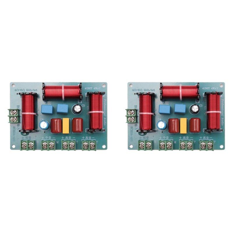 Home Cinema Complet - 2X 200W hoparlör Crossover çift tiz