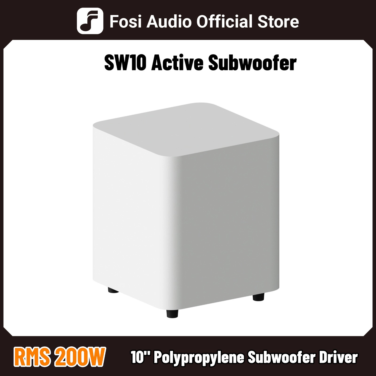 Home Cinema Complet - Fosi Audio SW10 Aktif Subwoofer HiFi