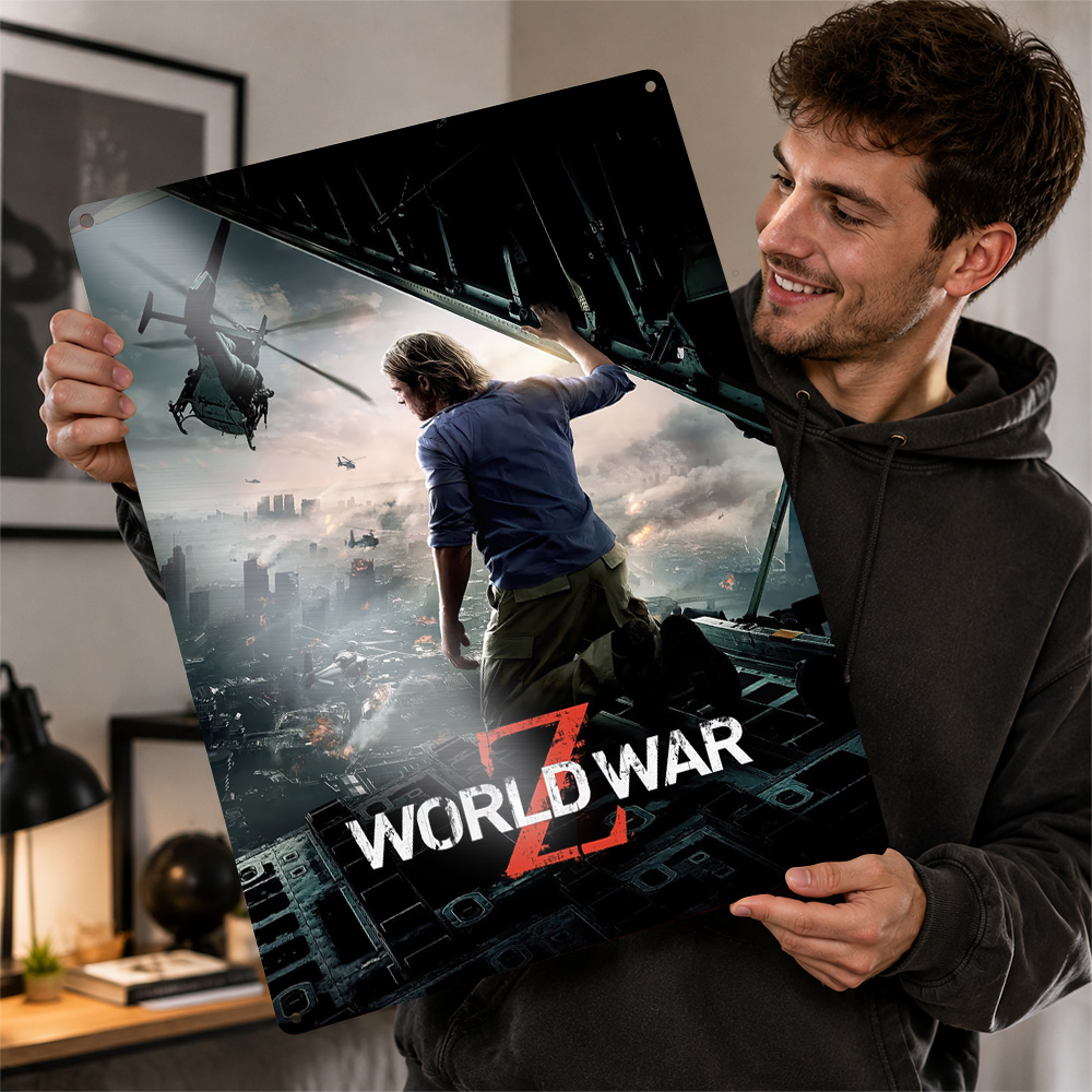 Home Cinema Gifts - World War Z Film Posteri Sinema
