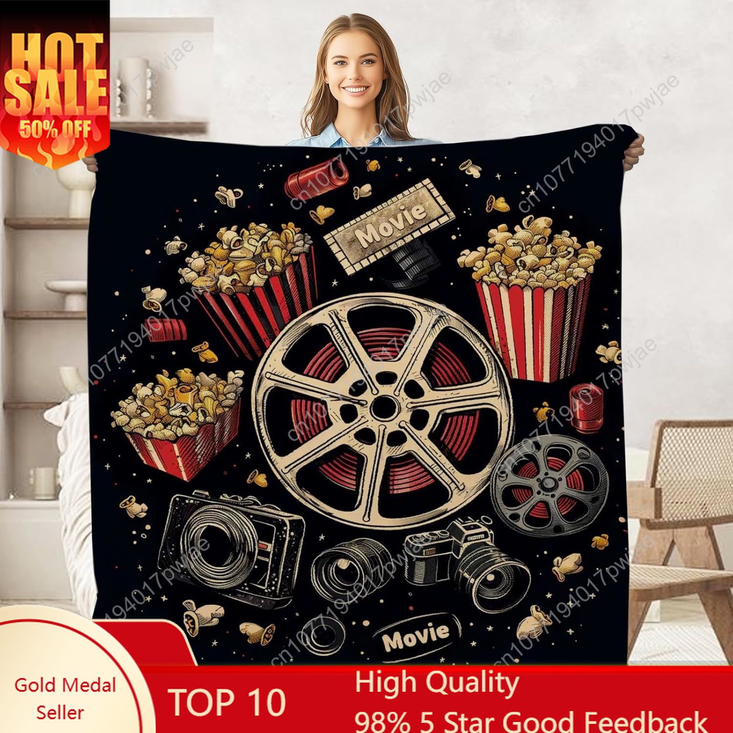Home Cinema Gifts - Yetişkin Çocuklar için Sinema Bileti Patlamış