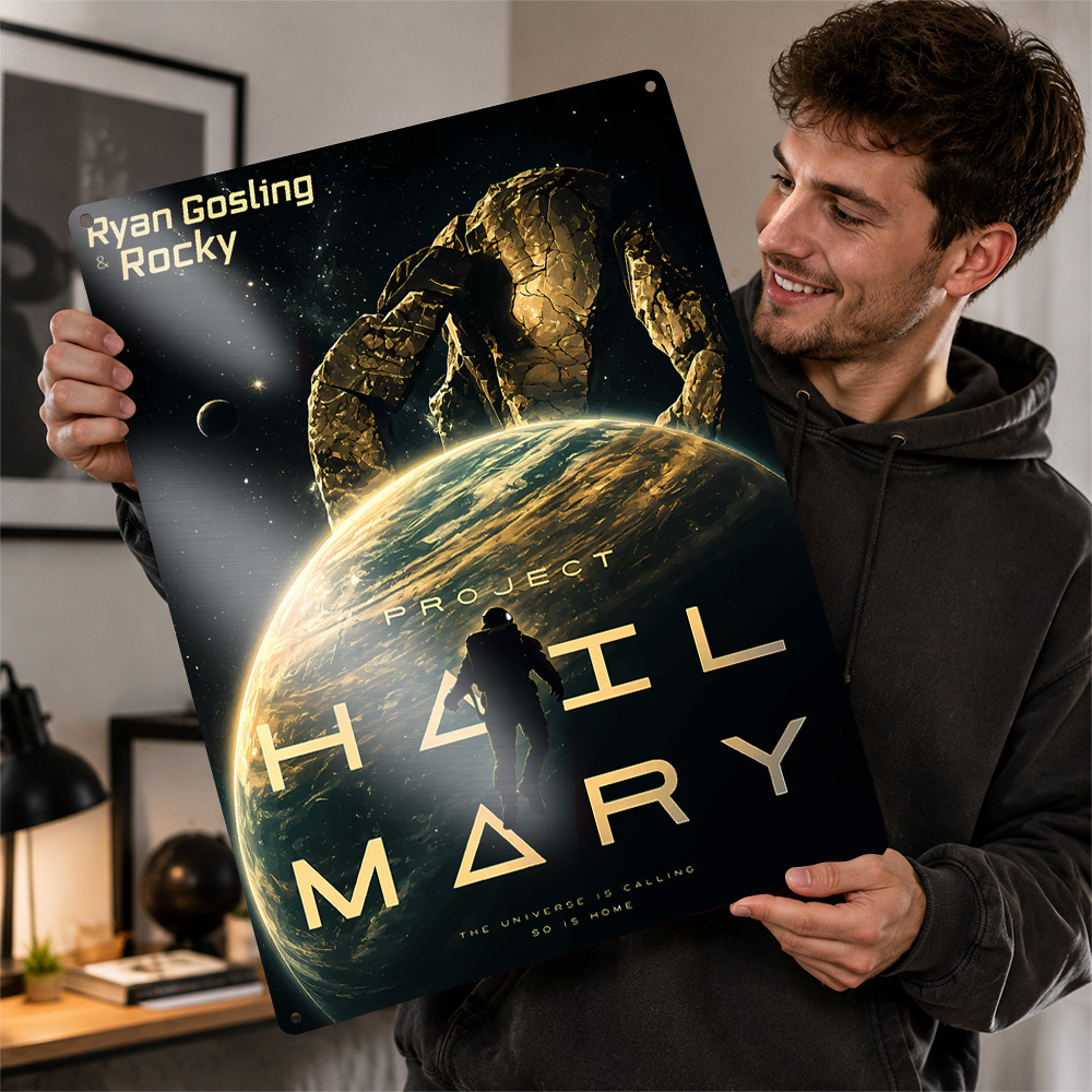 Home Cinema Gifts - Project Hail Mary Film Posteri Sinema