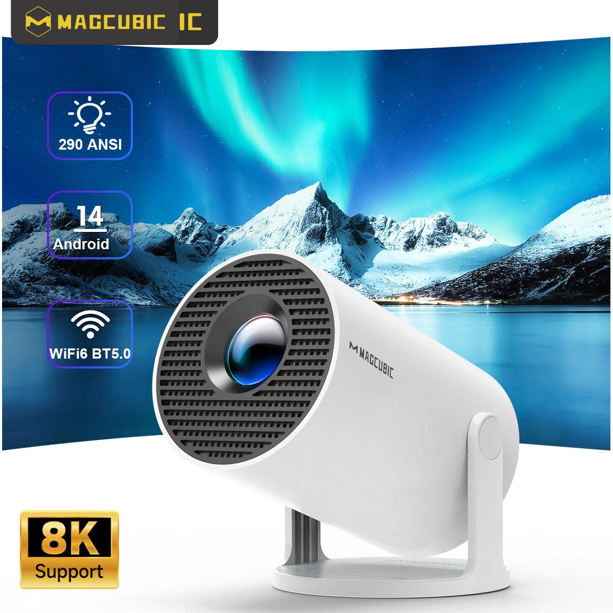 Home Cinema Projector Xiaomi - Magcubic Projektör HY300 Pro 8K Android