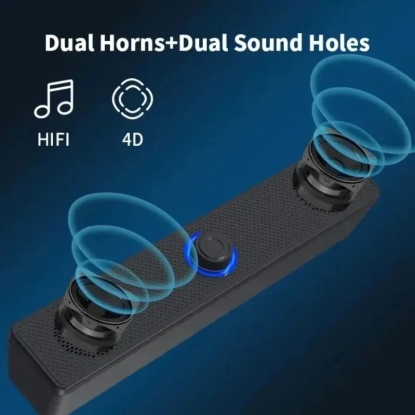 Home Cinema Complet - Kablosuz Bluetooth ve PC Soundbar Kablolu