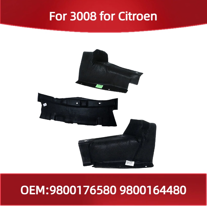 Noise Isolating Pad - 9800176580 9800164480 Peugeot 3008 ve Citroen