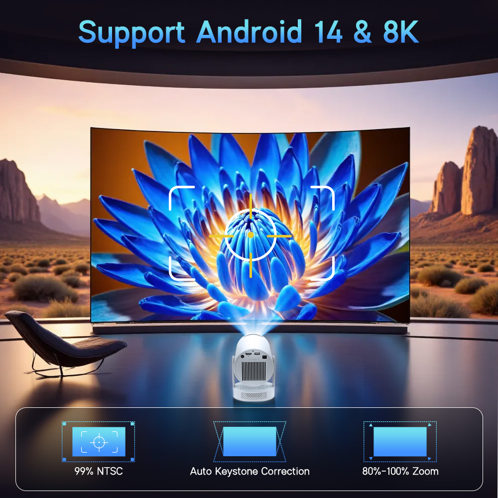 Magcubic Android 14 Yerel 1080 - Home Cinema Complet incelemesi ve fiyatı