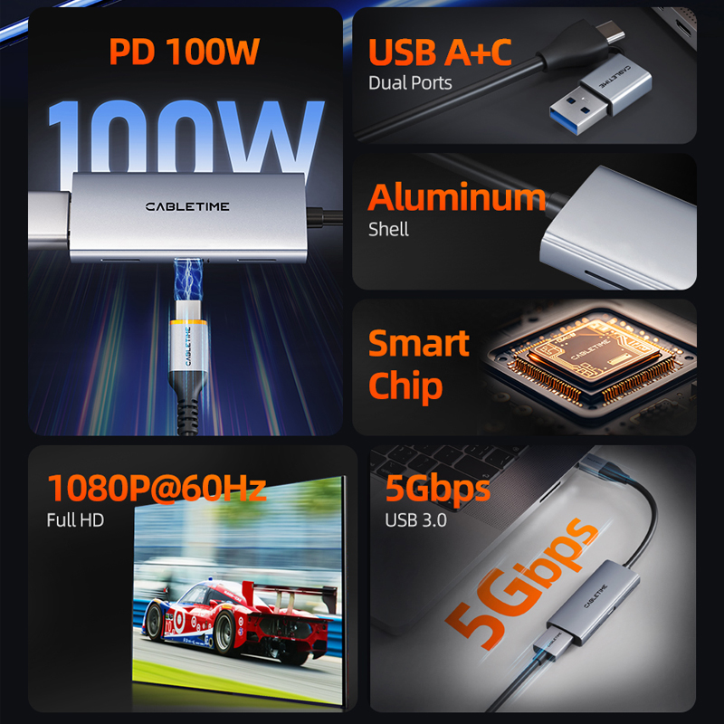 CABLETIME USB 3.0 HDMI Video Y - Home Cinema Usb incelemesi ve fiyatı