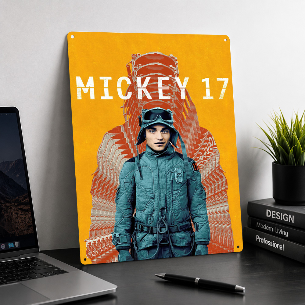 Mickey 17 Film Metal Posteri S - Home Cinema Gifts incelemesi ve fiyatı