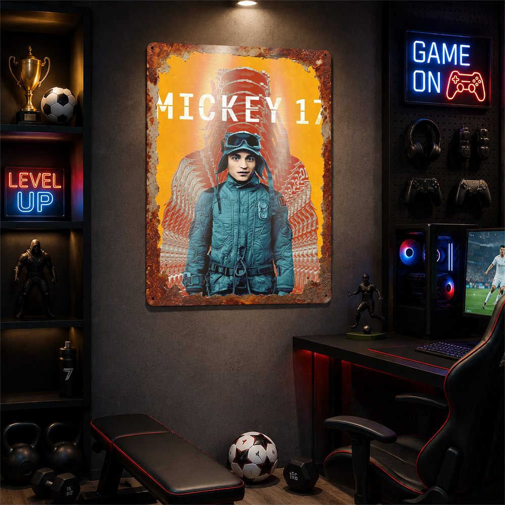 Mickey 17 Film Metal Posteri S - Home Cinema Gifts incelemesi ve fiyatı