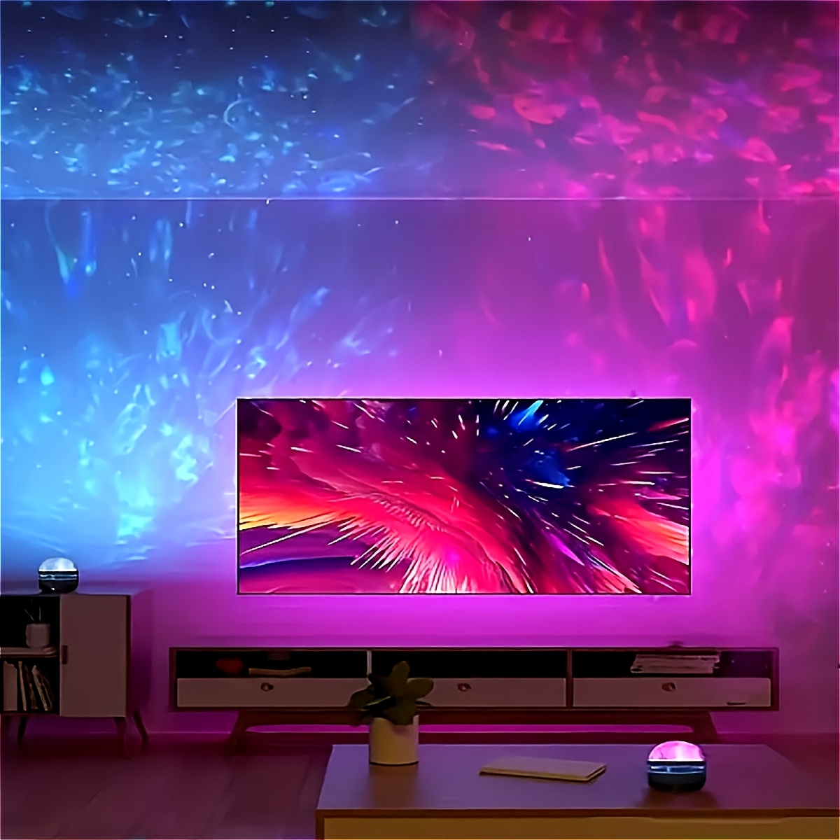 LED Su Dalgalanma Projektör Iş - Home Cinema Led Projector incelemesi ve fiyatı