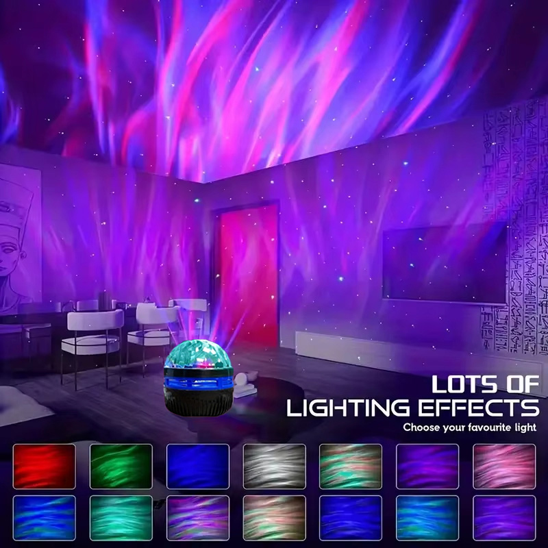 LED Su Dalgalanma Projektör Iş - Home Cinema Led Projector incelemesi ve fiyatı