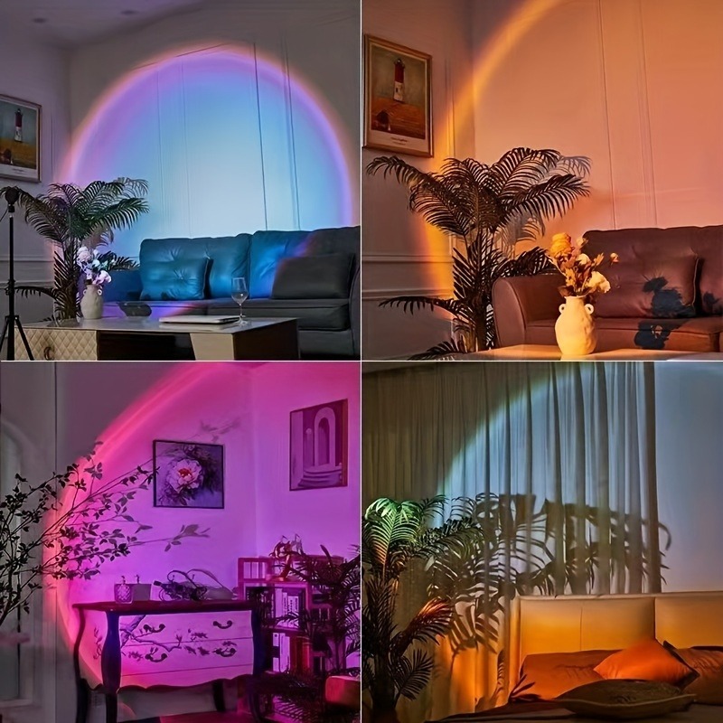 1 adet Canlı Gün Batımı Projek - Home Cinema Led Projector incelemesi ve fiyatı