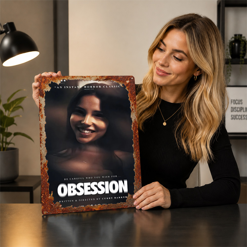 Obsession Film Metal Posteri S - Home Cinema Gifts incelemesi ve fiyatı