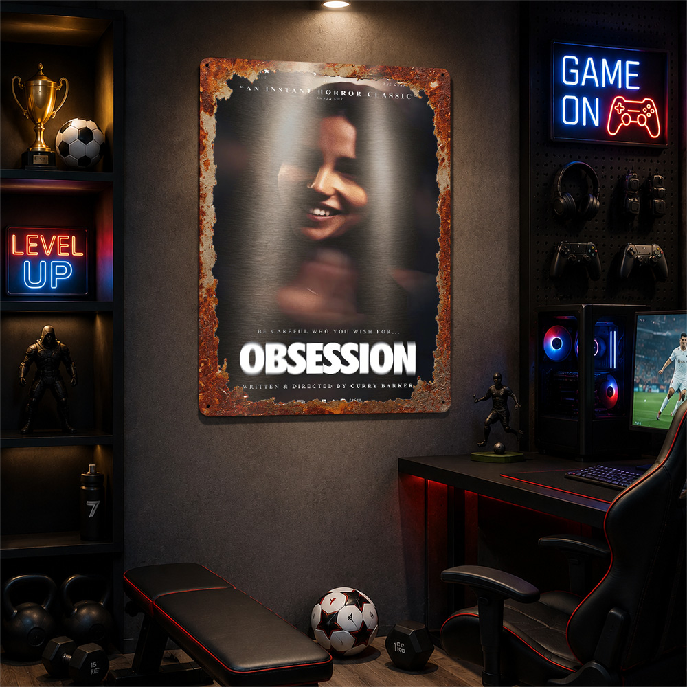 Obsession Film Metal Posteri S - Home Cinema Gifts incelemesi ve fiyatı