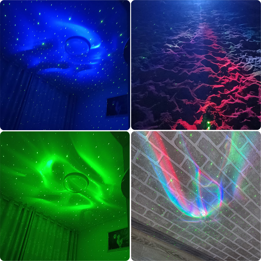 SA204 RGB LED Motif Aurora Pro - Home Cinema Led Projector incelemesi ve fiyatı