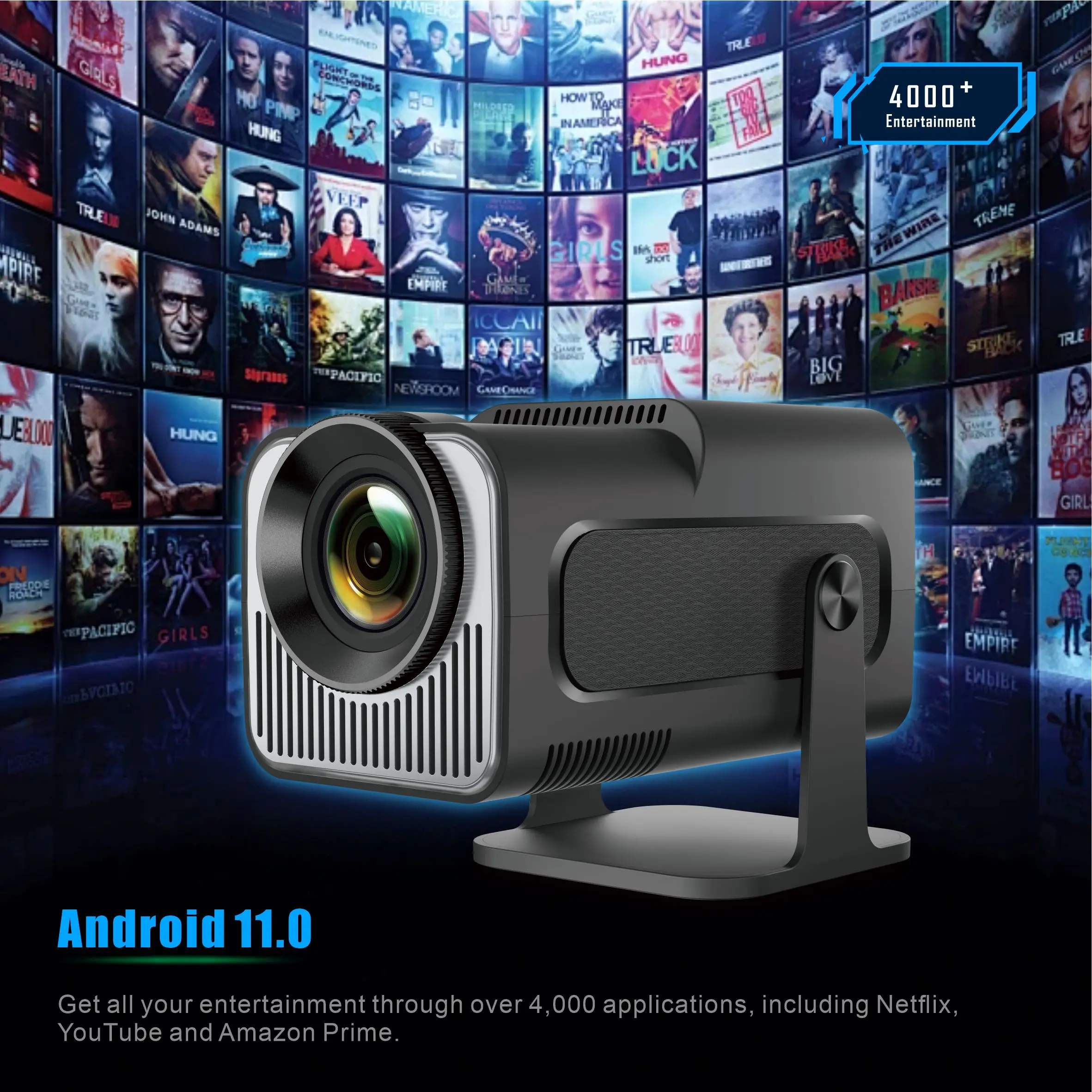 Salange HY320 Mini Projektör 7 - Home Cinema Projector Xiaomi incelemesi ve fiyatı